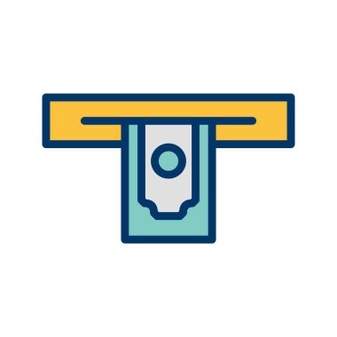 Nakit para çekme vektör simge işareti simge vektör çizim için kişisel ve ticari kullanım..