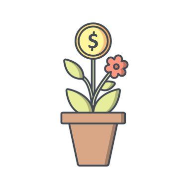 İş ağaç vektör simge işareti simge vektör çizim için kişisel ve ticari kullanım..