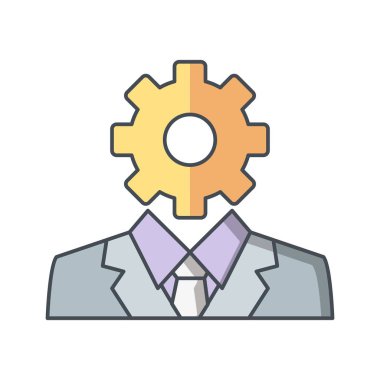 Yönetim vektör simge işareti simge vektör çizim kişisel ve ticari kullanım için..