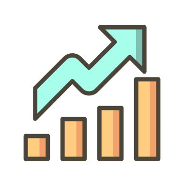 Büyüme vektör simge işareti simge vektör çizim kişisel ve ticari kullanım için..