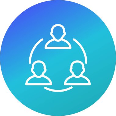 Toplantı vektör simge işareti simge vektör çizim kişisel ve ticari kullanım için..