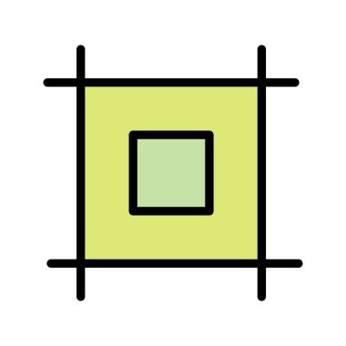 Düzen vektör simge işareti simge vektör çizim kişisel ve ticari kullanım için..