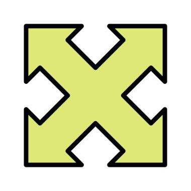 Vektör simge işareti simge vektör çizim kişisel ve ticari kullanım için genişletin..