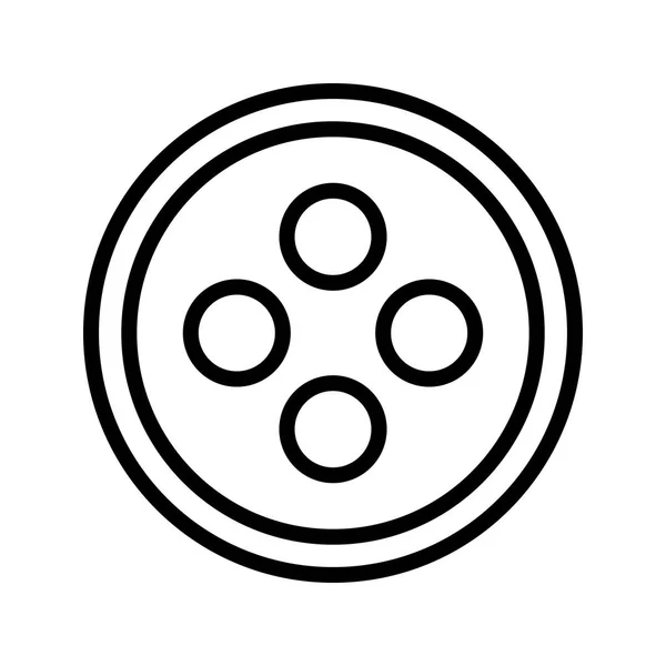 Schaltfläche Vektor Symbol Symbol Vektor Illustration Für Den Persönlichen Und — Stockvektor