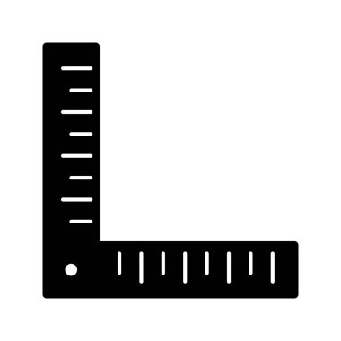 Açı cetvel vektör simge işareti simge vektör çizim kişisel ve ticari kullanım için..