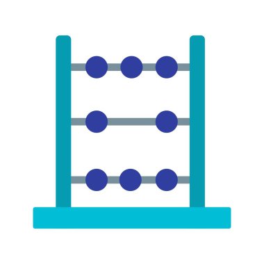 Abaküs vektör simge işareti simge vektör çizim kişisel ve ticari kullanım için..