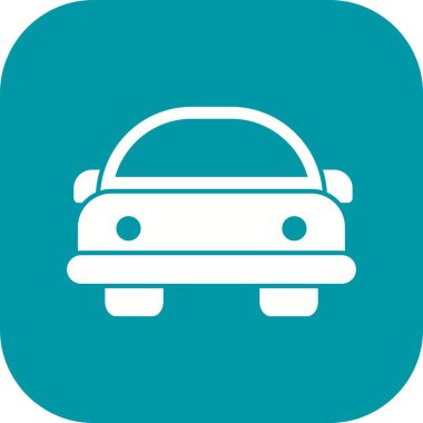 Çizgi film araba vektör simge işareti simge vektör çizim için kişisel ve ticari kullanım..