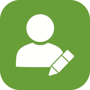 Kişisel ve ticari kullanım için profil vektör simge işareti simge vektör çizim düzenleme..