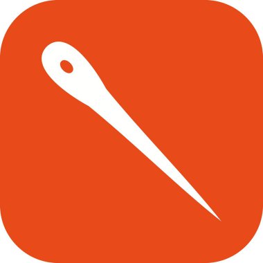 İğne vektör simge işareti simge vektör çizim kişisel ve ticari kullanım için..