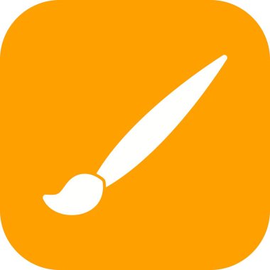 Çizim Fırçası vektör simge işareti simge vektör çizim kişisel ve ticari kullanım için..