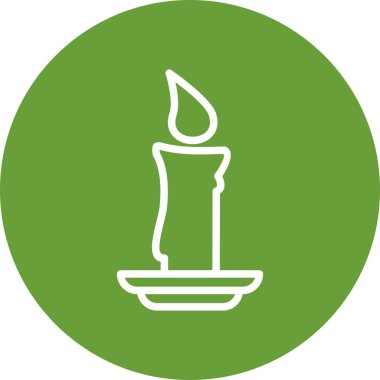 Mum vektör simge işareti simge vektör çizim kişisel ve ticari kullanım için..