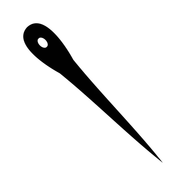 Nadel Vektor Symbol Symbol Vektor Illustration Für Den Persönlichen Und — Stockvektor