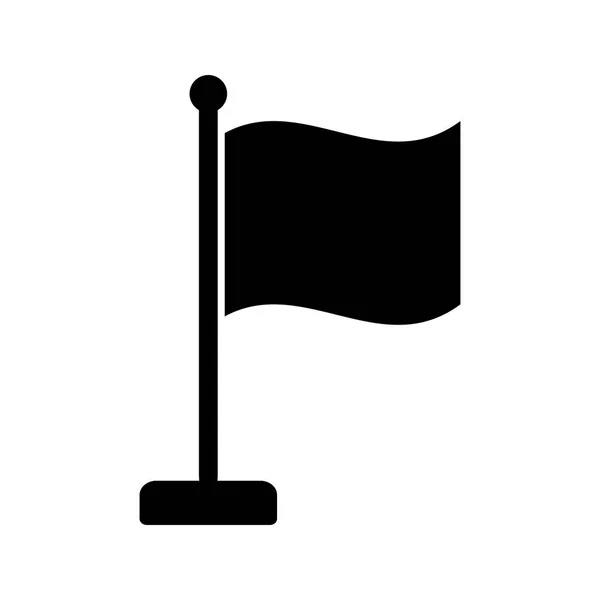 Icono Signo Icono Vector Bandera Ilustración Vector Para Uso Personal — Vector de stock