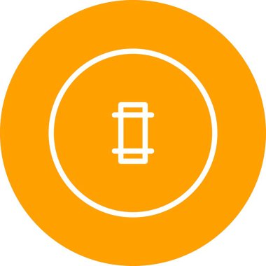 Kriket zemin vektör simge işareti simge vektör çizim kişisel ve ticari kullanım için..