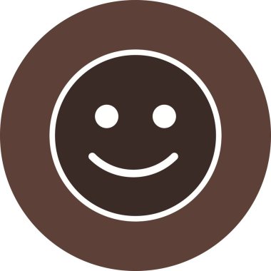 Mutlu ifade vektör simge işareti simge vektör çizim kişisel ve ticari kullanım için..