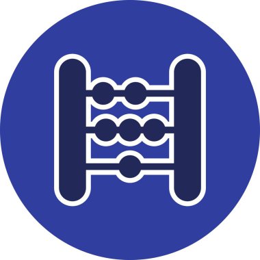 Abaküs vektör simge işareti simge vektör çizim kişisel ve ticari kullanım için..