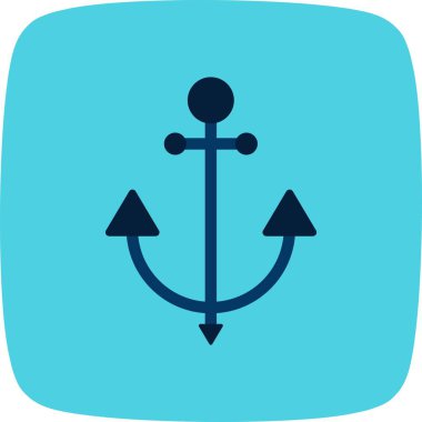 Çapa vektör simge işareti simge vektör çizim kişisel ve ticari kullanım için..