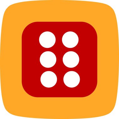 Zar altı vektör simge işareti simge vektör çizim kişisel ve ticari kullanım için..