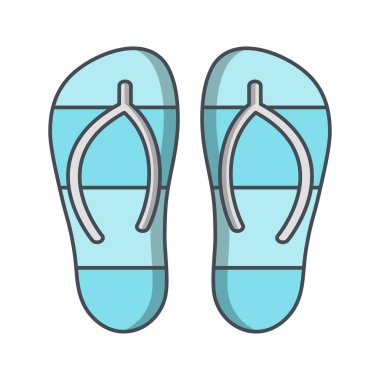 Terlik vektör simge işareti simge vektör çizim kişisel ve ticari kullanım için..