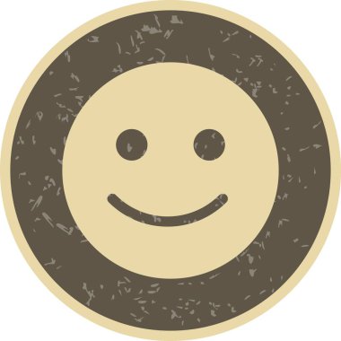 Mutlu ifade vektör simge işareti simge vektör çizim kişisel ve ticari kullanım için..