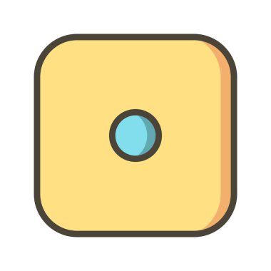  Zar bir vektör simge işareti simge vektör çizim kişisel ve ticari kullanım için..