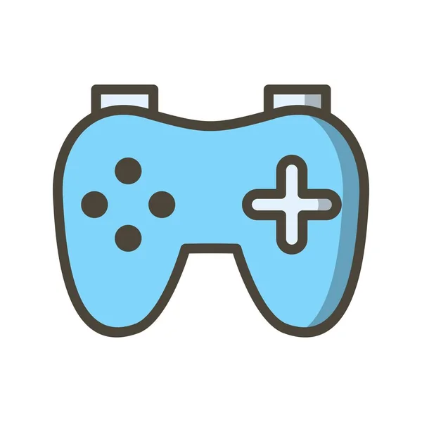 Video Game Vector Icon Teken Icon Vectorillustratie Voor Persoonlijk Commercieel — Stockvector