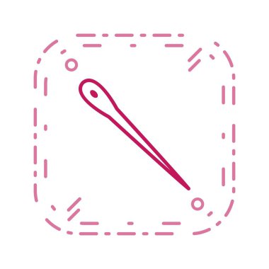 İğne vektör simge işareti simge vektör çizim kişisel ve ticari kullanım için..