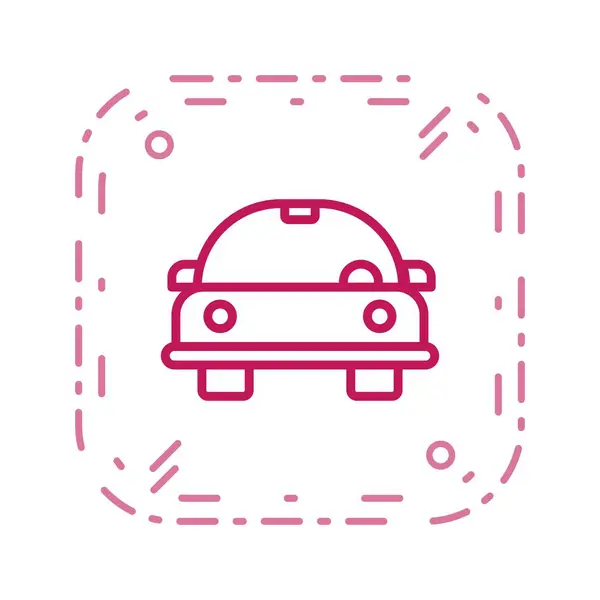 Καρτούν Αυτοκινήτων Διάνυσμα Εικονίδιο Σύμβολο Εικονίδιο Διανυσματικά Εικονογράφηση Για Προσωπική — Διανυσματικό Αρχείο