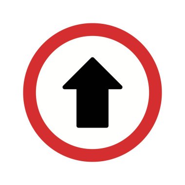 Vektör simgesini işaret simge vektör çizim için kişisel ve ticari kullanım dümdüz git..