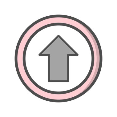 Vektör simgesini işaret simge vektör çizim için kişisel ve ticari kullanım dümdüz git..