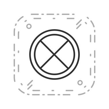 Vector Road Closed Icon Sign Icon Vector Illustration For Personal And Commercial Use..