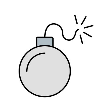 Patlama vektör simge işareti simge vektör çizim kişisel ve ticari kullanım için..