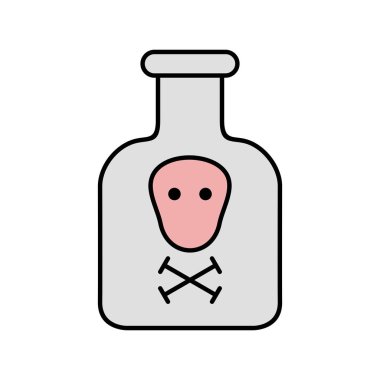 Kimyasallar vektör simge işareti simge vektör çizim kişisel ve ticari kullanım için..