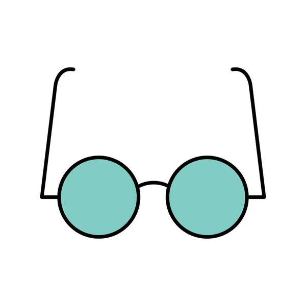 Experimental Glasses Vector Icon Sign Icon Vector Illustration Personal Commercial — Stok Vektör