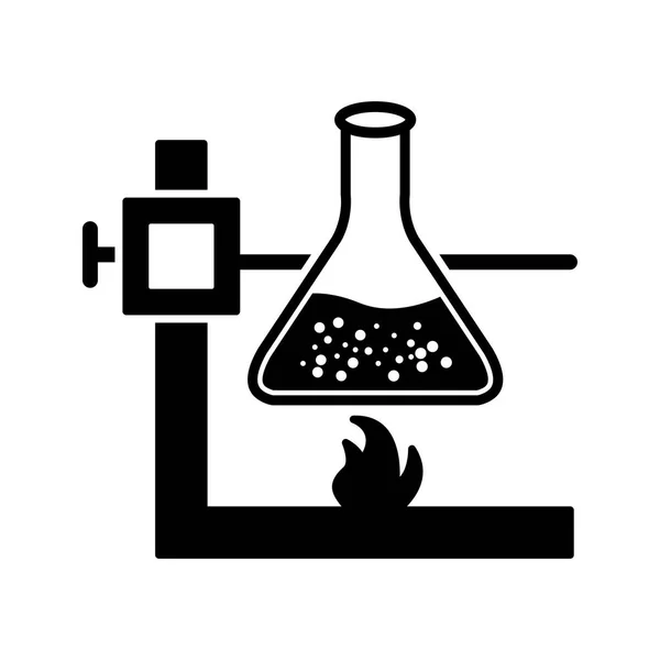 Ilustração Vetor Ícone Sinal Vetor Vetor Frasco Sob Fogo Para —  Vetores de Stock