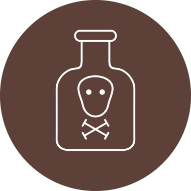 Kimyasallar vektör simge işareti simge vektör çizim kişisel ve ticari kullanım için..