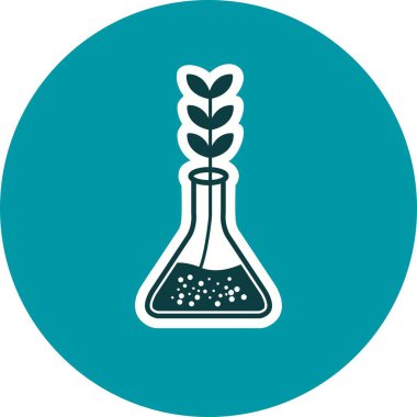 Deney büyüme vektör simge işareti simge vektör çizim kişisel ve ticari kullanım için..