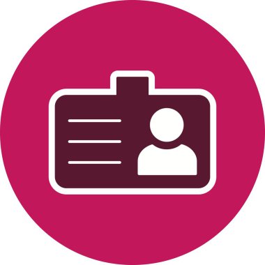 Öğrenci kartı vektör simge işareti simge vektör çizim kişisel ve ticari kullanım için..