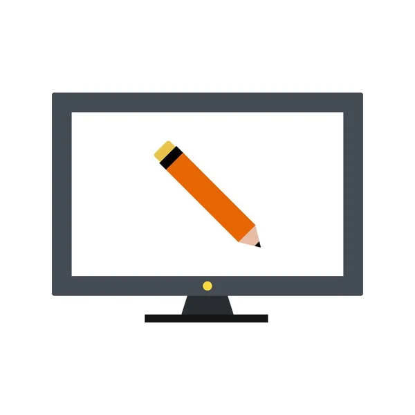 Online Education Vector Icon Sign Icon Vector Illustration For Personal And Commercial Use..