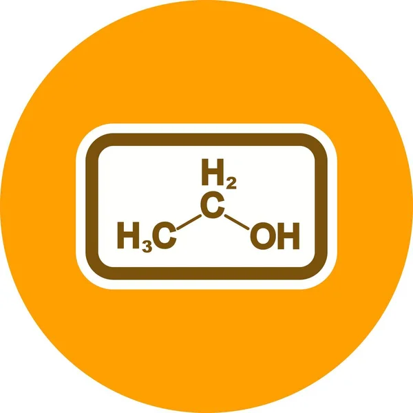 Ethanol Векторні Значки Векторні Ілюстрації Особистого Комерційного Використання — стоковий вектор