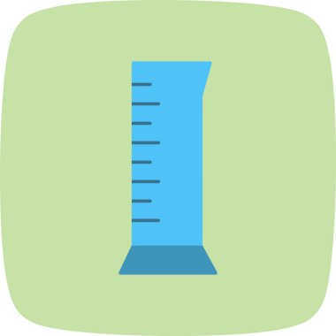 Silindir Flask vektör simge işareti simge vektör çizim kişisel ve ticari kullanım için..