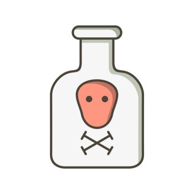 Kimyasallar vektör simge işareti simge vektör çizim kişisel ve ticari kullanım için..