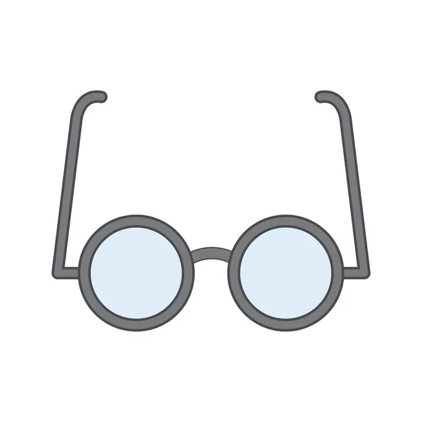 Experimental Glasses Vector Icon Sign Icon Vector Illustration Personal Commercial — Stok Vektör