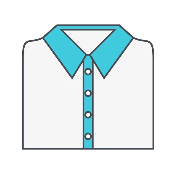 Camisa Escolar Vector Icon Sign Icon Ilustración Vectorial Para Uso — Archivo Imágenes Vectoriales