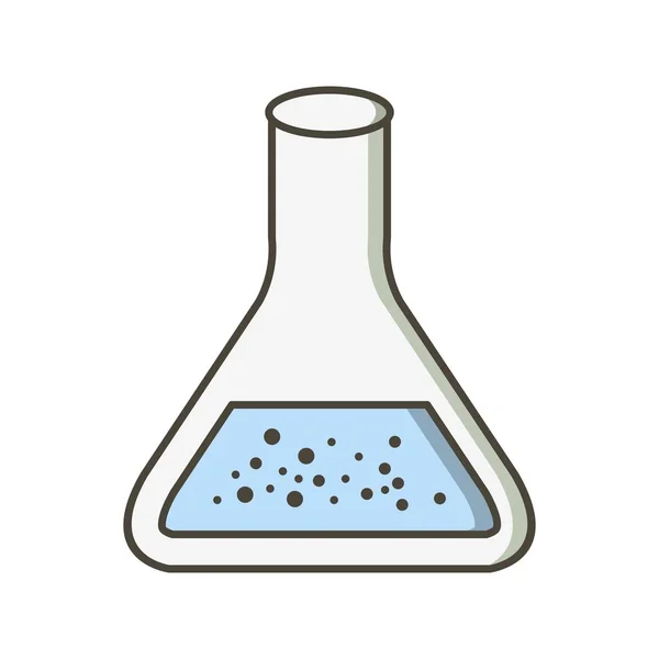 Illustration Vectorielle Icône Signe Icône Vecteur Bécher Pour Usage Personnel — Image vectorielle