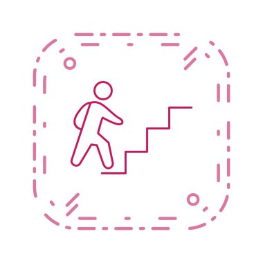 Eğitim hedef vektör simge işareti simge vektör çizim kişisel ve ticari kullanım için..