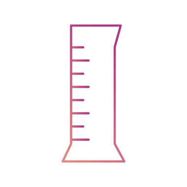 Silindir Flask vektör simge işareti simge vektör çizim kişisel ve ticari kullanım için..