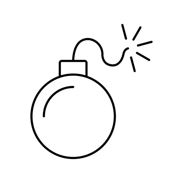 Explosionsvektor Symbol Symbol Symbol Vektor Illustration Für Den Persönlichen Und — Stockvektor