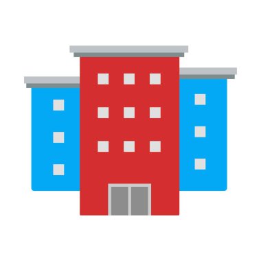 Bina vektör simge işareti simge vektör çizim kişisel ve ticari kullanım için..