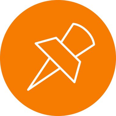 PIN vektör simge işareti simge vektör çizim kişisel ve ticari kullanım için..